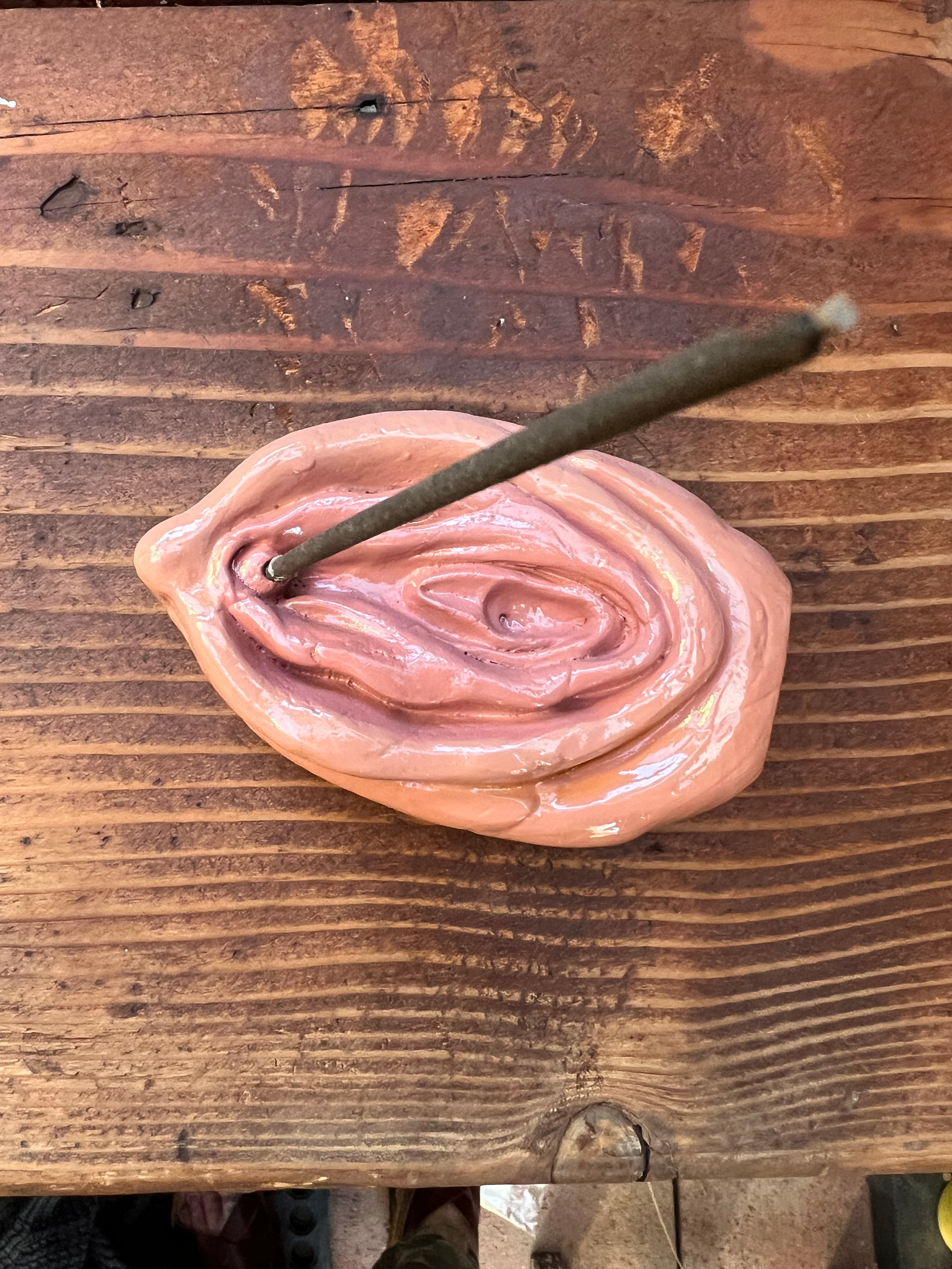 Vulva (Large) Incense Holder