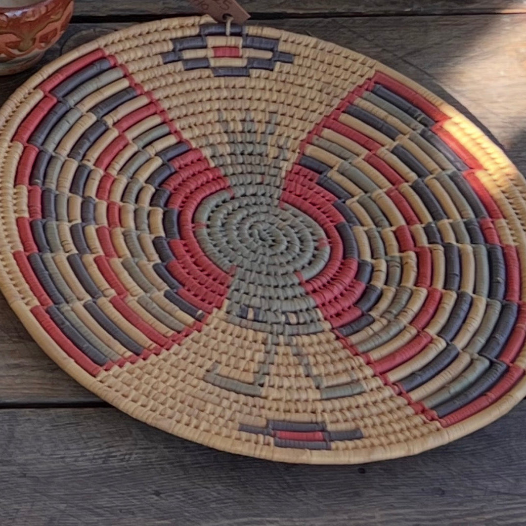 1960’s Hand Woven Basket
