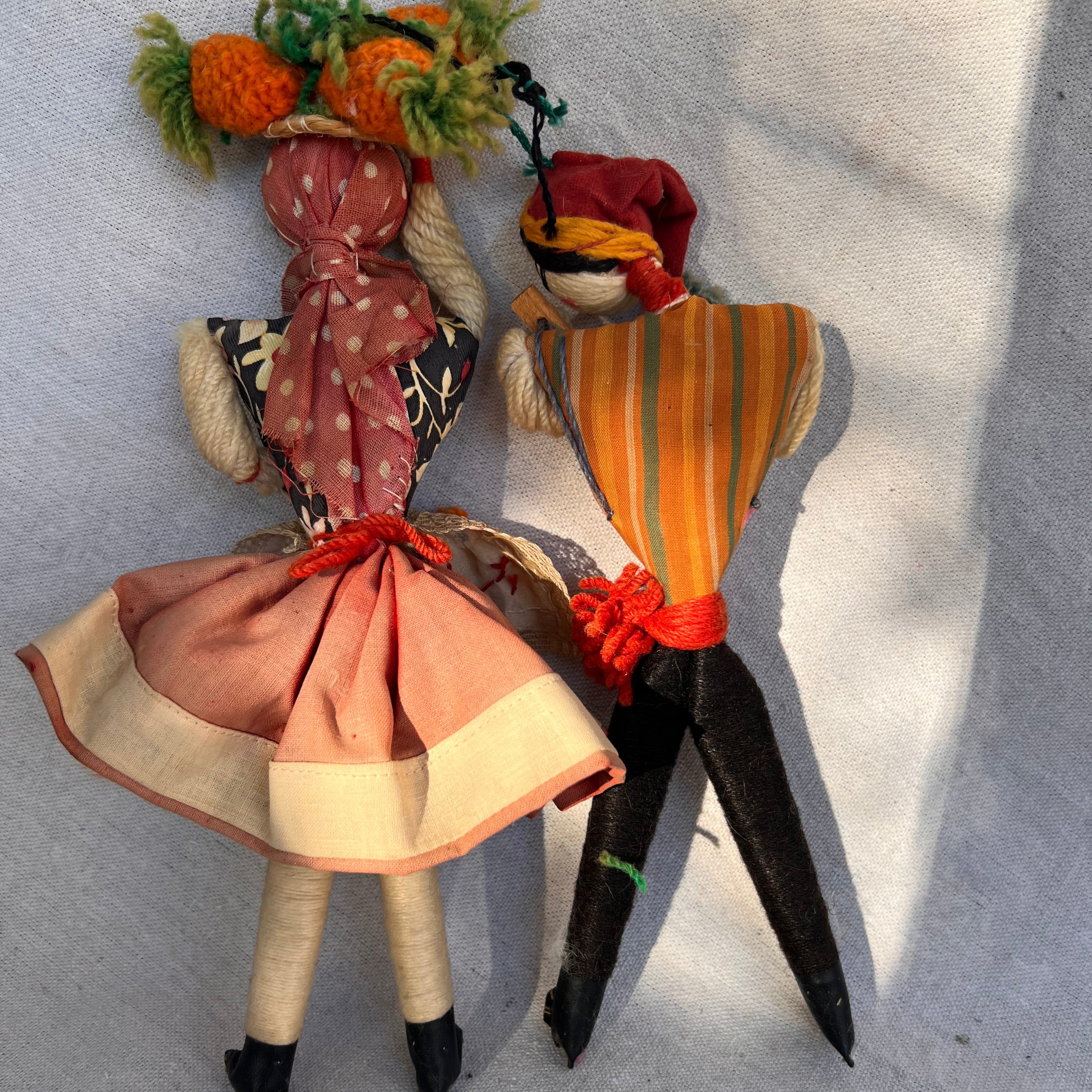 Mexican Folk Doll Set