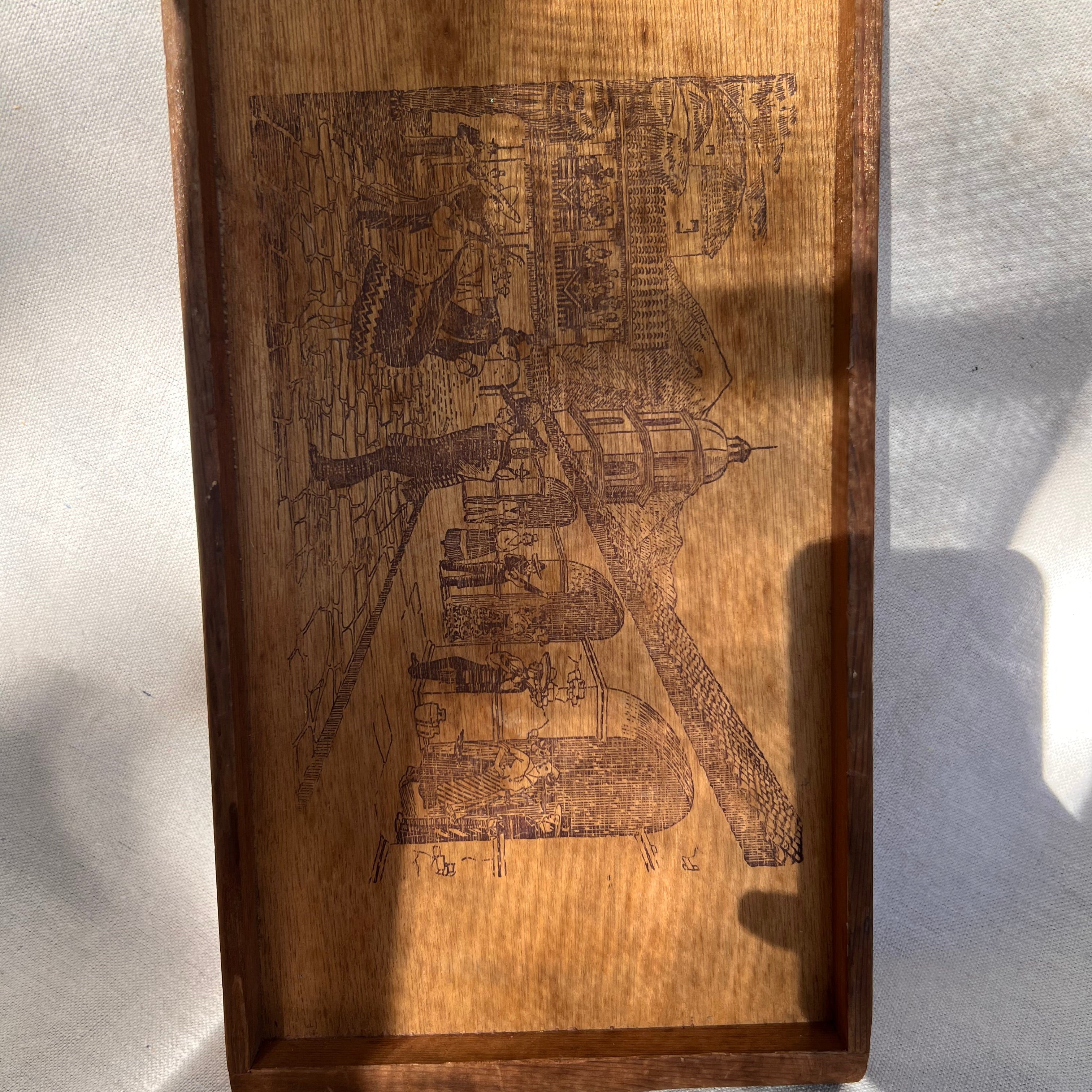 California Redwood Tray Set