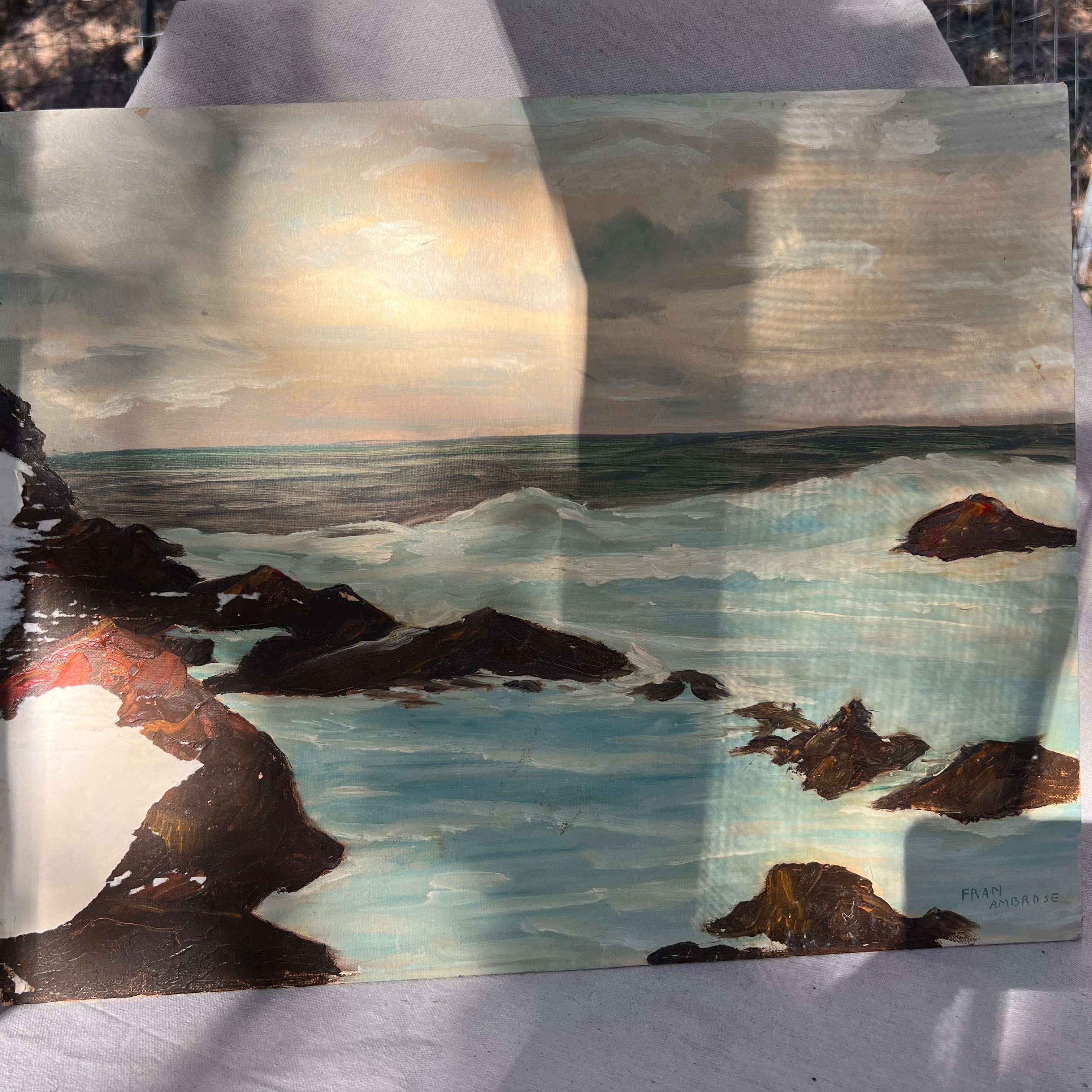 1967 Coastal Painting