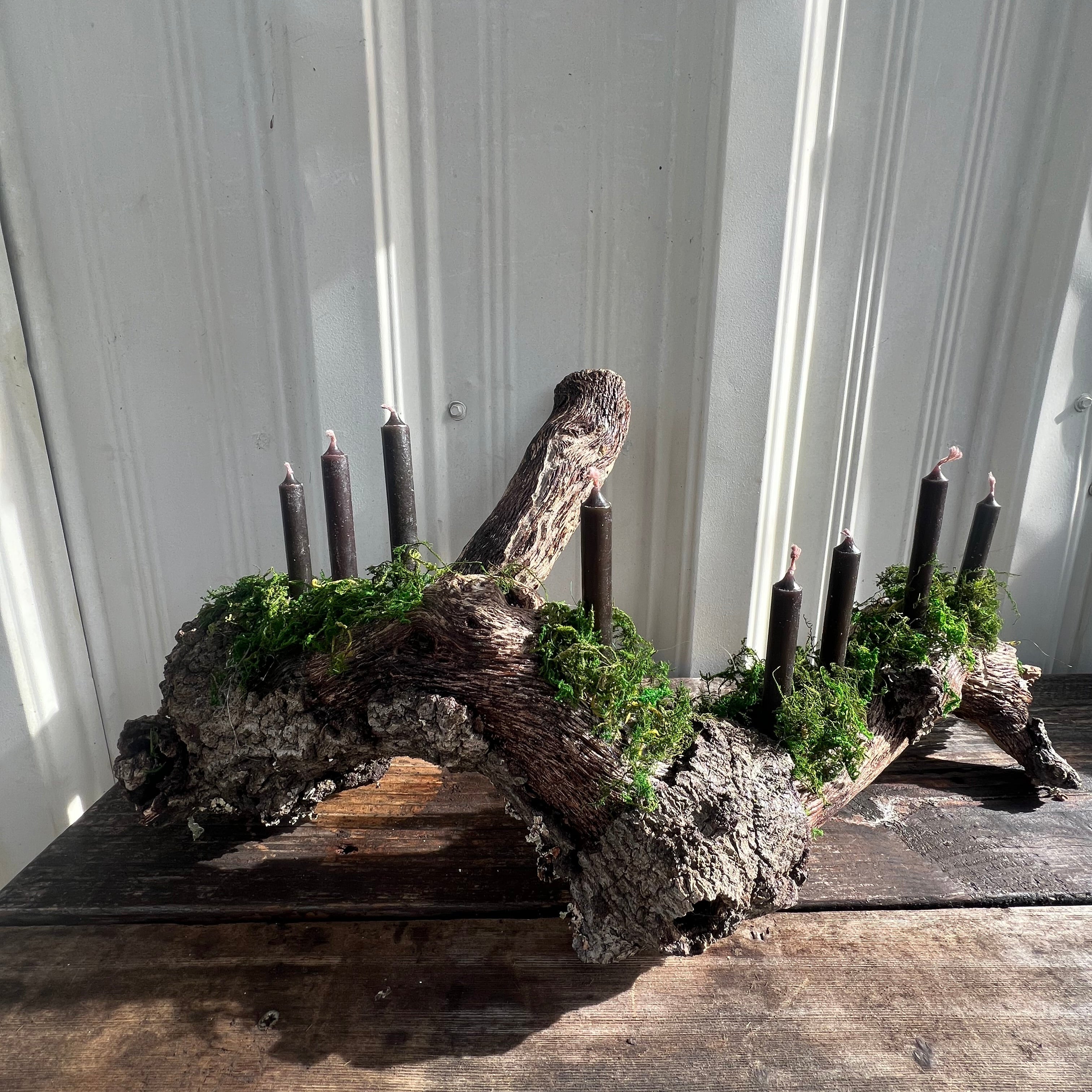 Woodland Candle Centerpiece