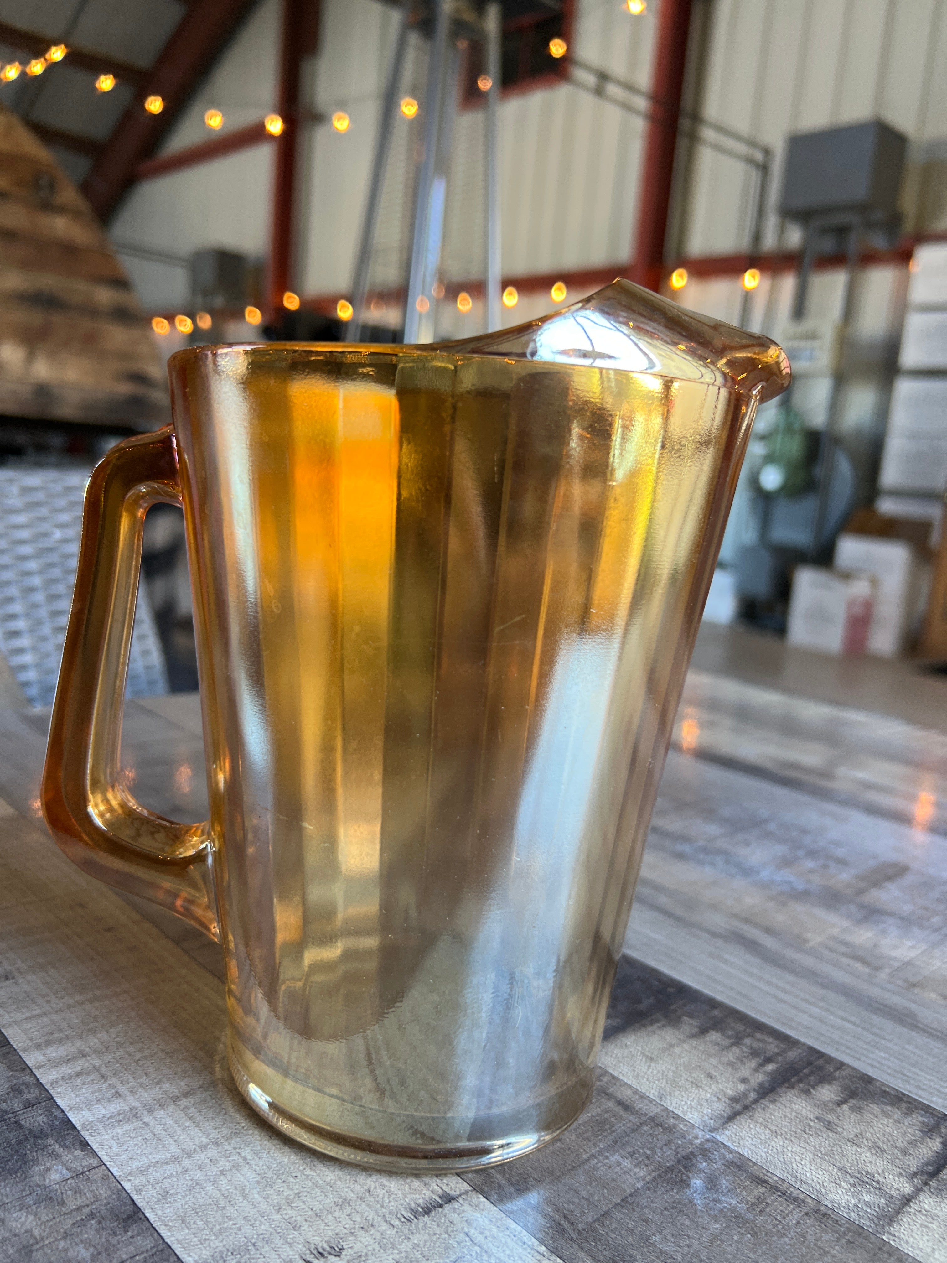 Ombré Glass Pitcher