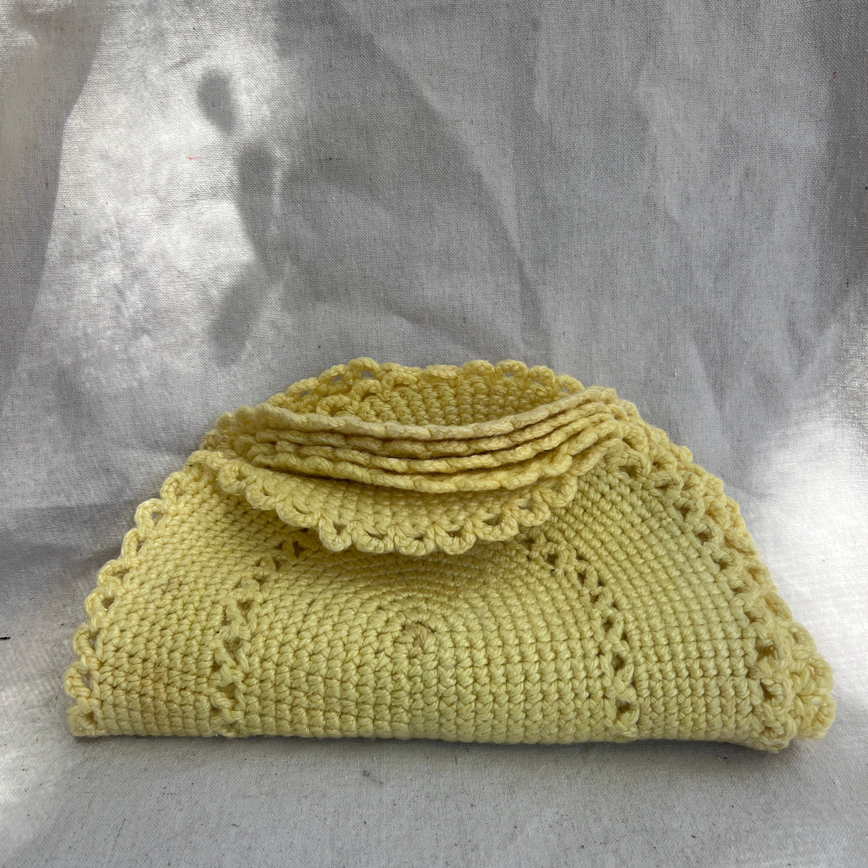 Grandma Crochet Placemat Set of 4