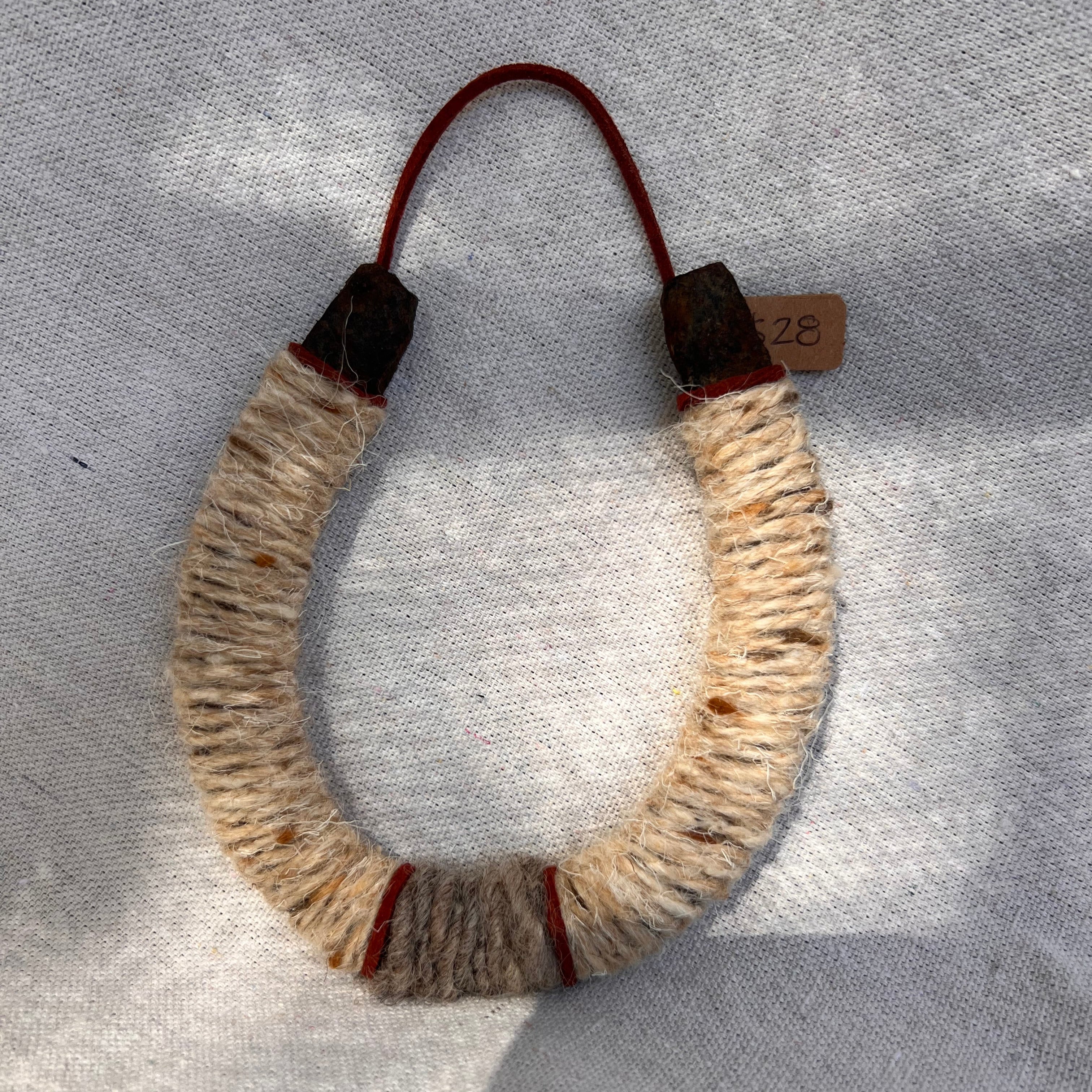 Vintage Yarn Horseshoe