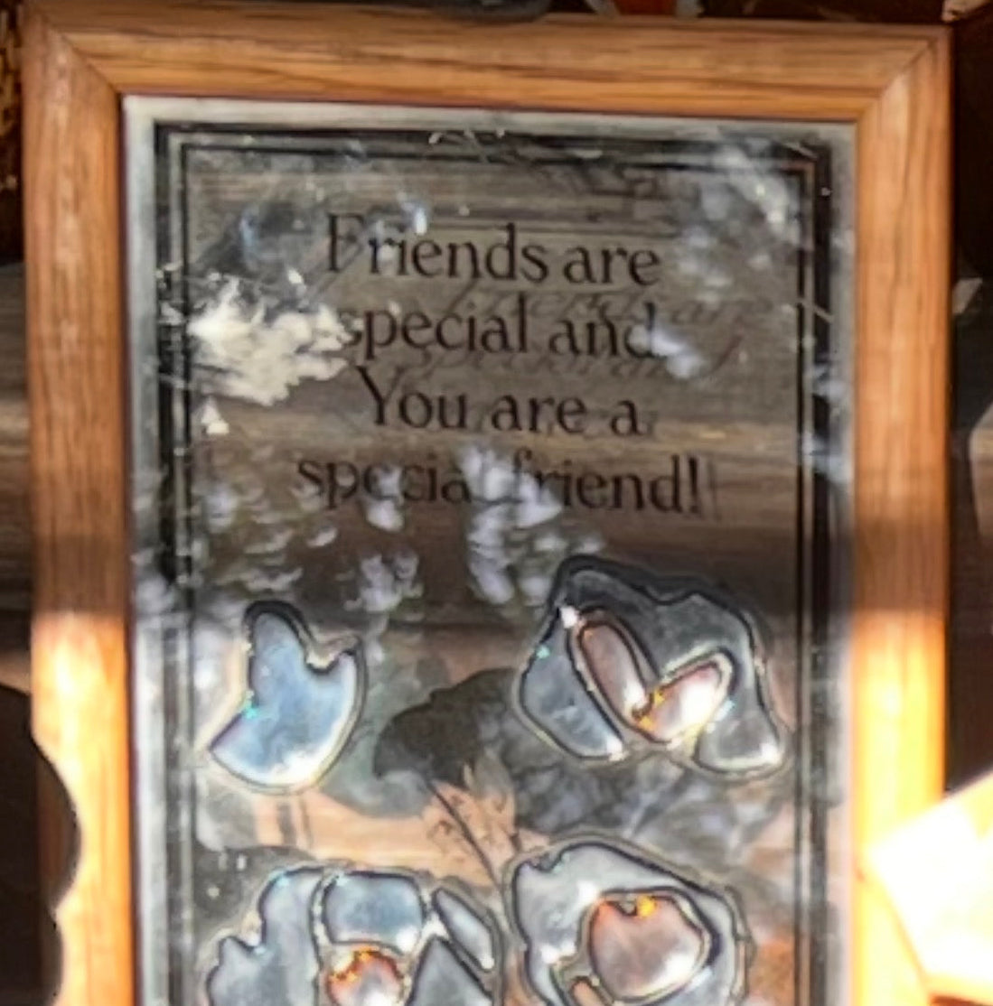 Stained Glass Friend Frame