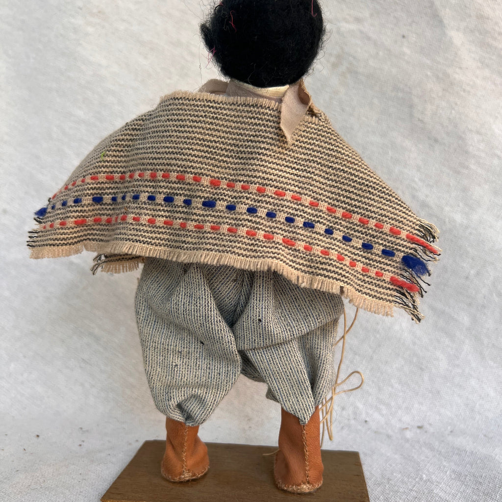 Poncho Folk Doll