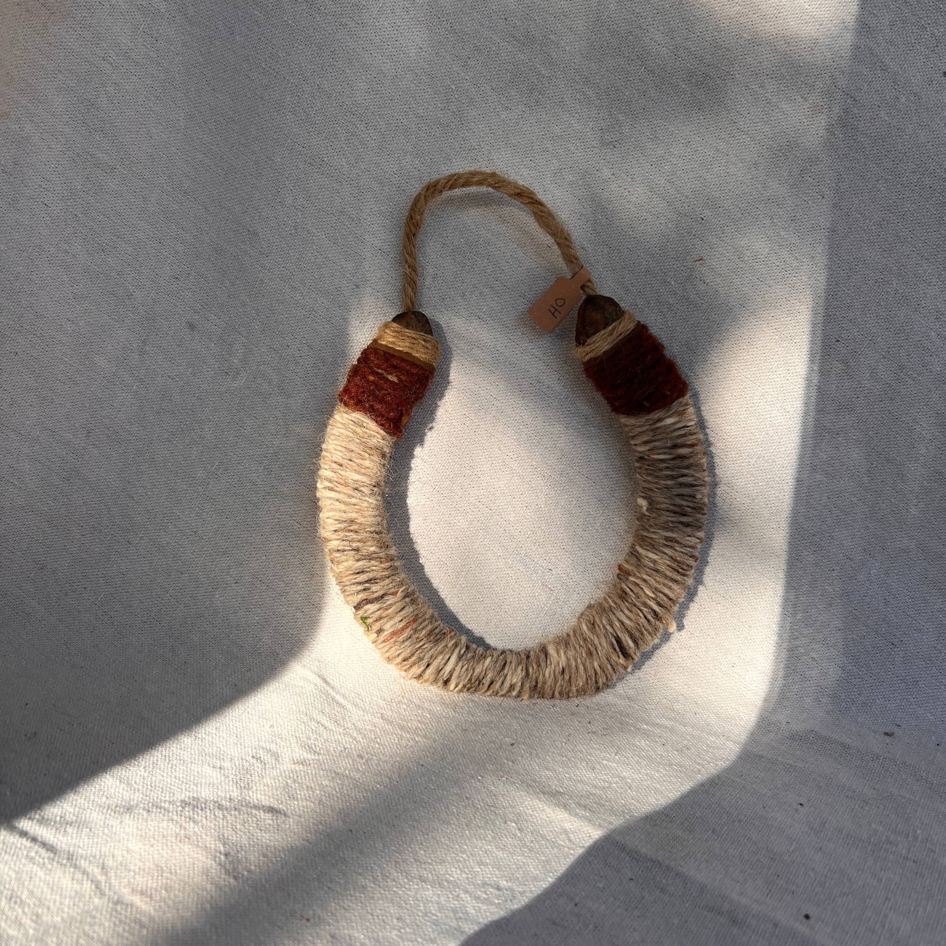 Vintage Yarned Horseshoe