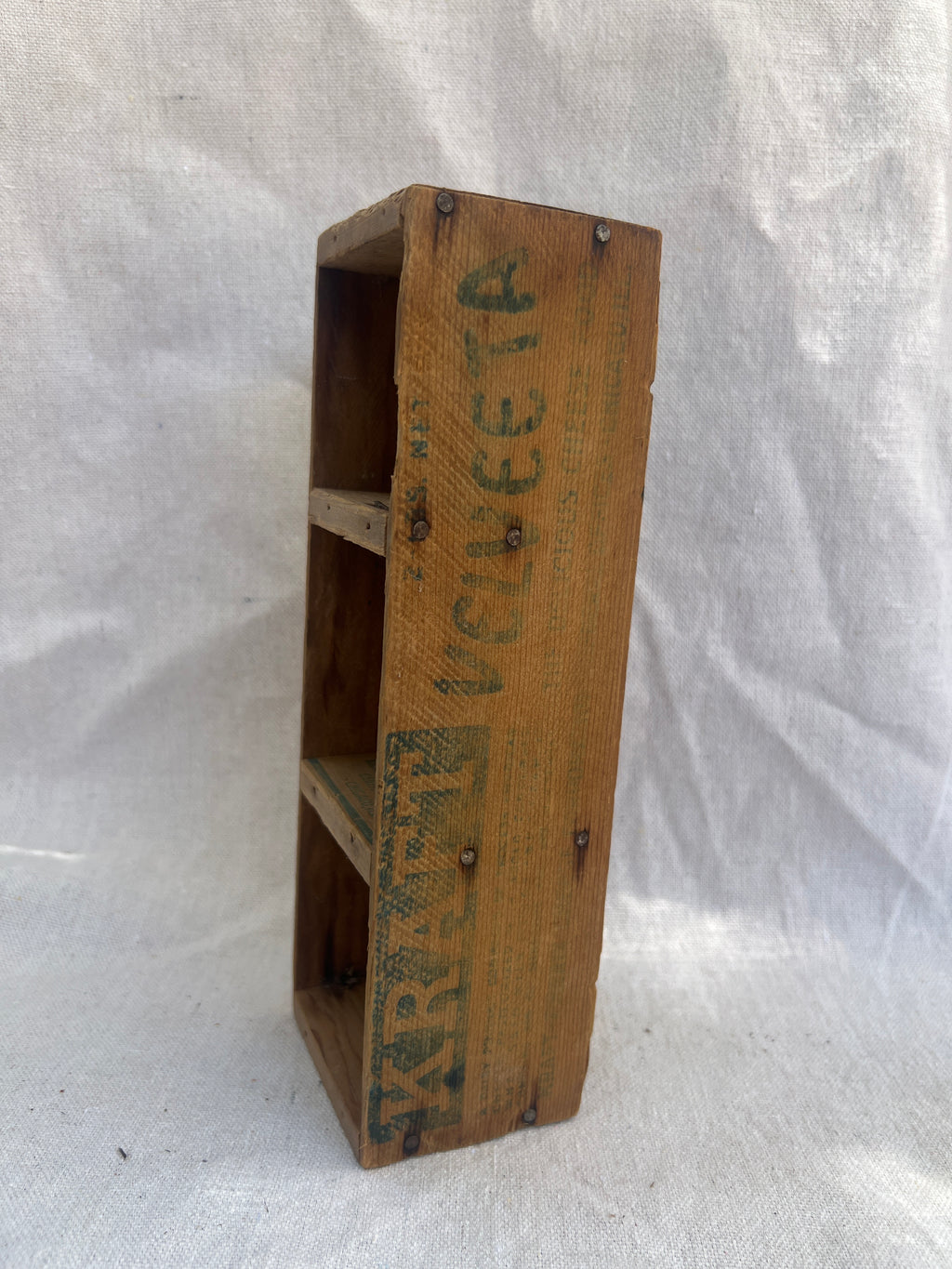 Vintage Velveeta Wood Box