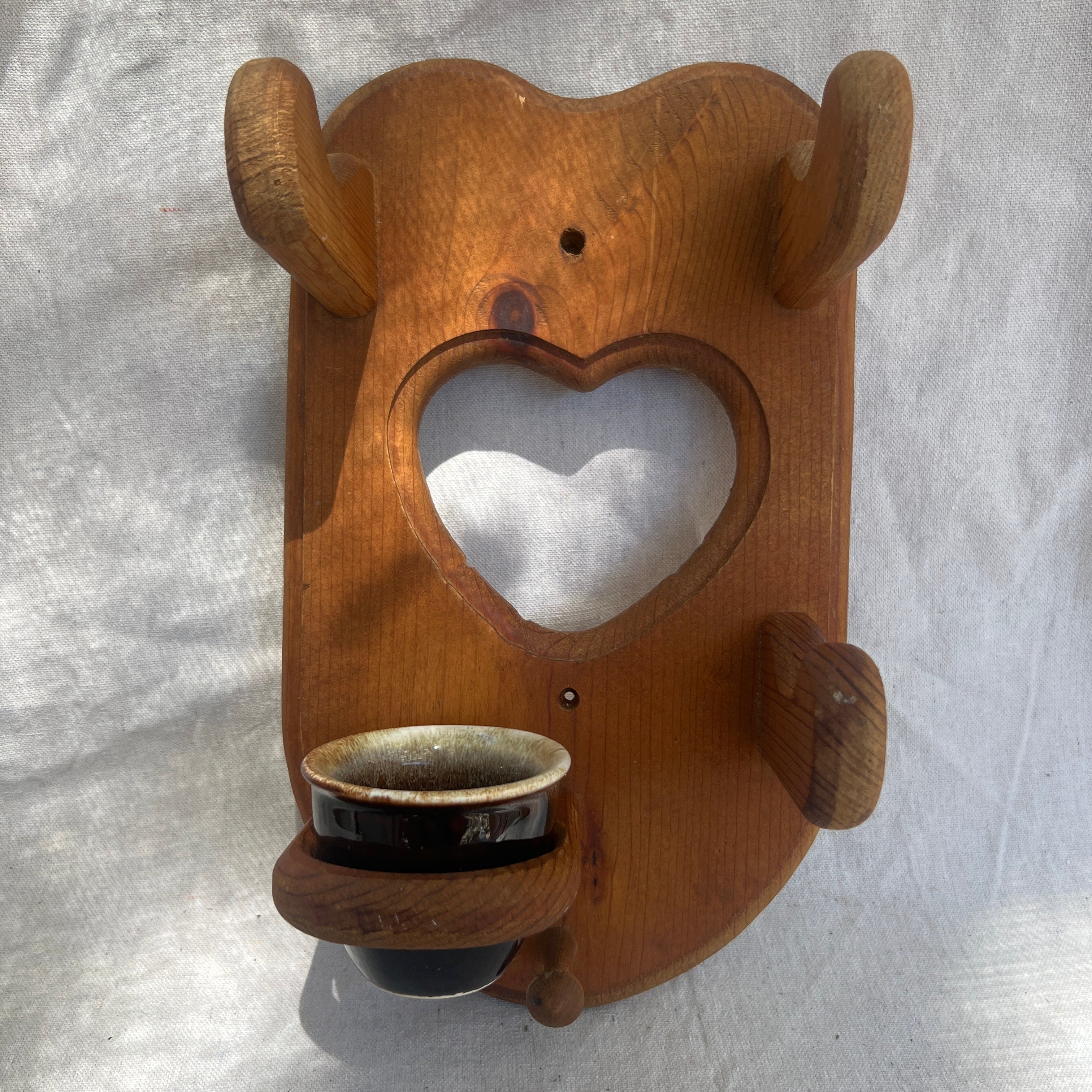 Heart Shelf w/Cup Set