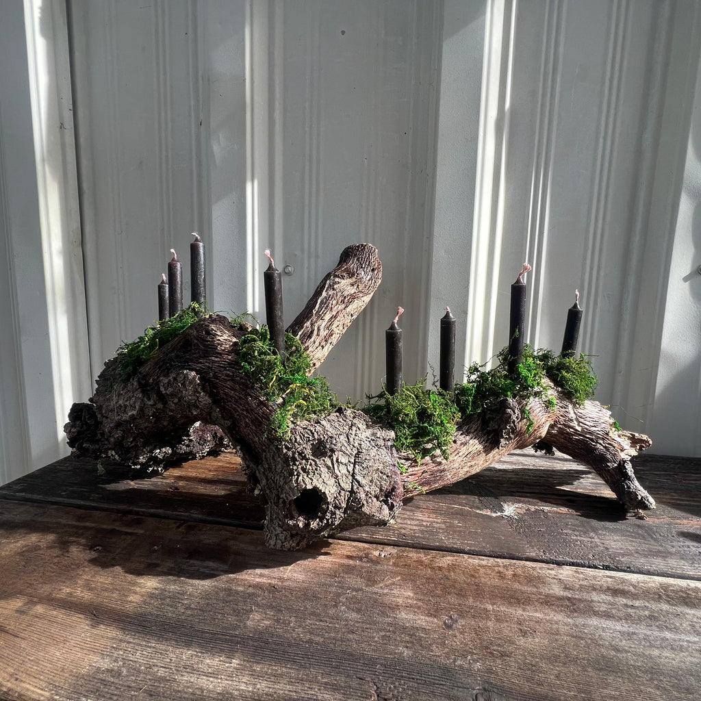 Woodland Candle Centerpiece