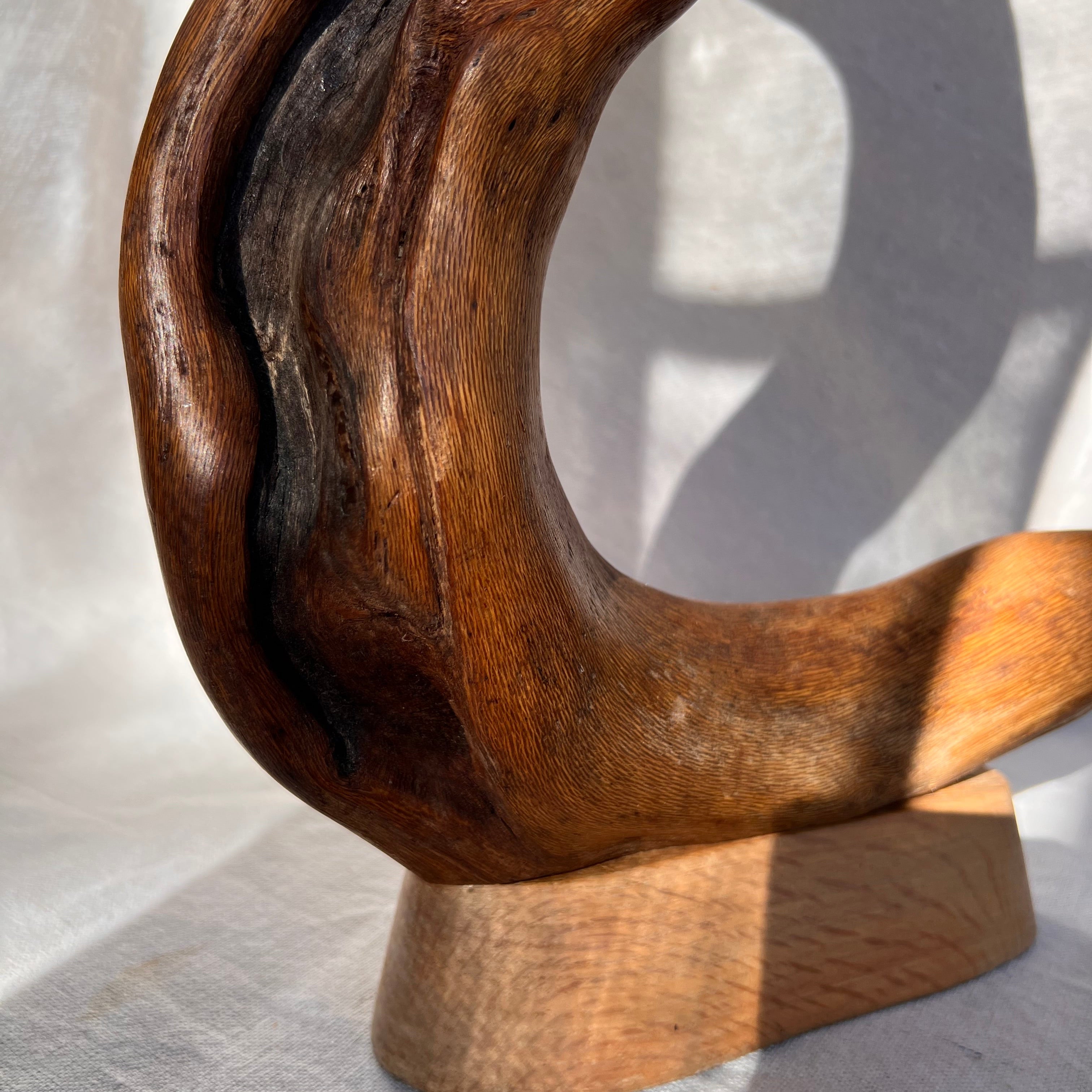 Hand Carved Wooden Sculpture