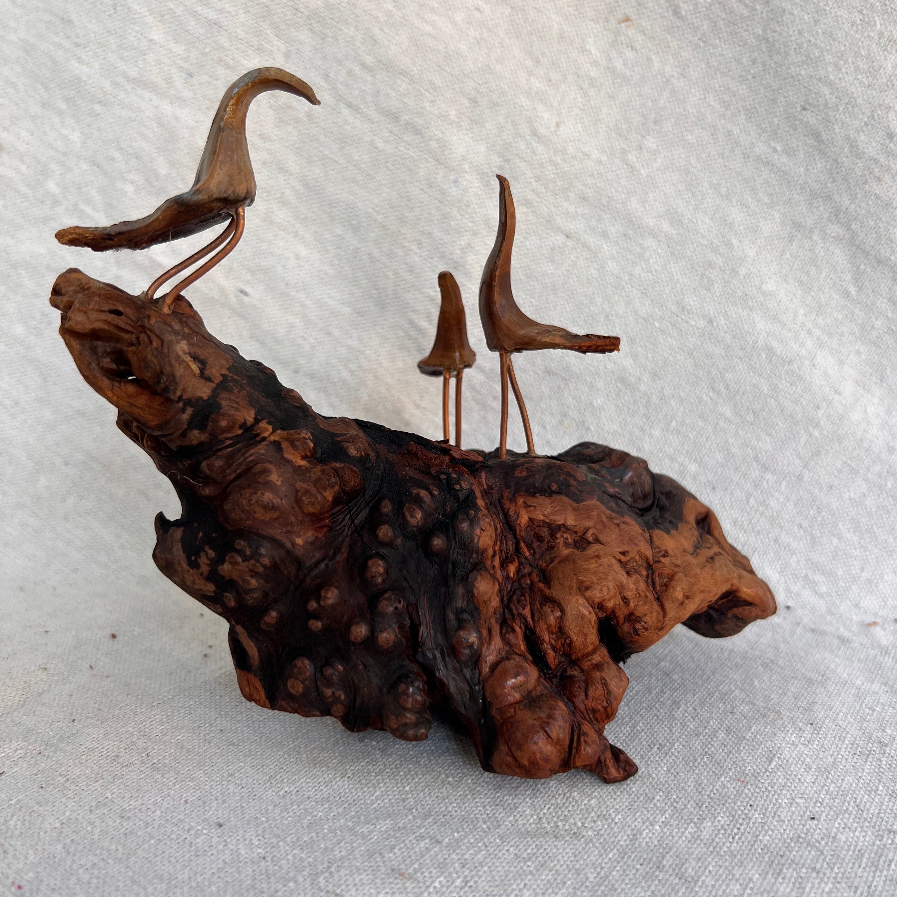 Seagull Wood Sculpture