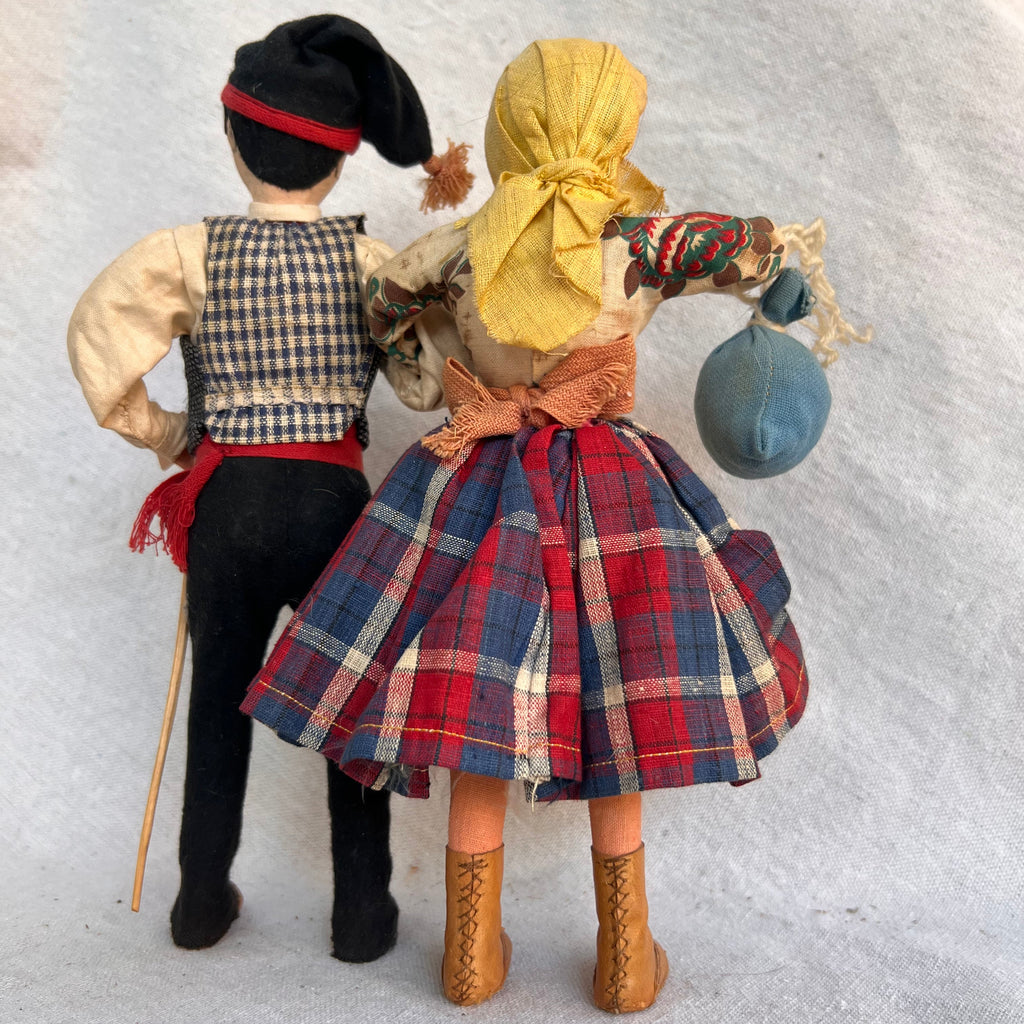 Swedish Folk Doll Set