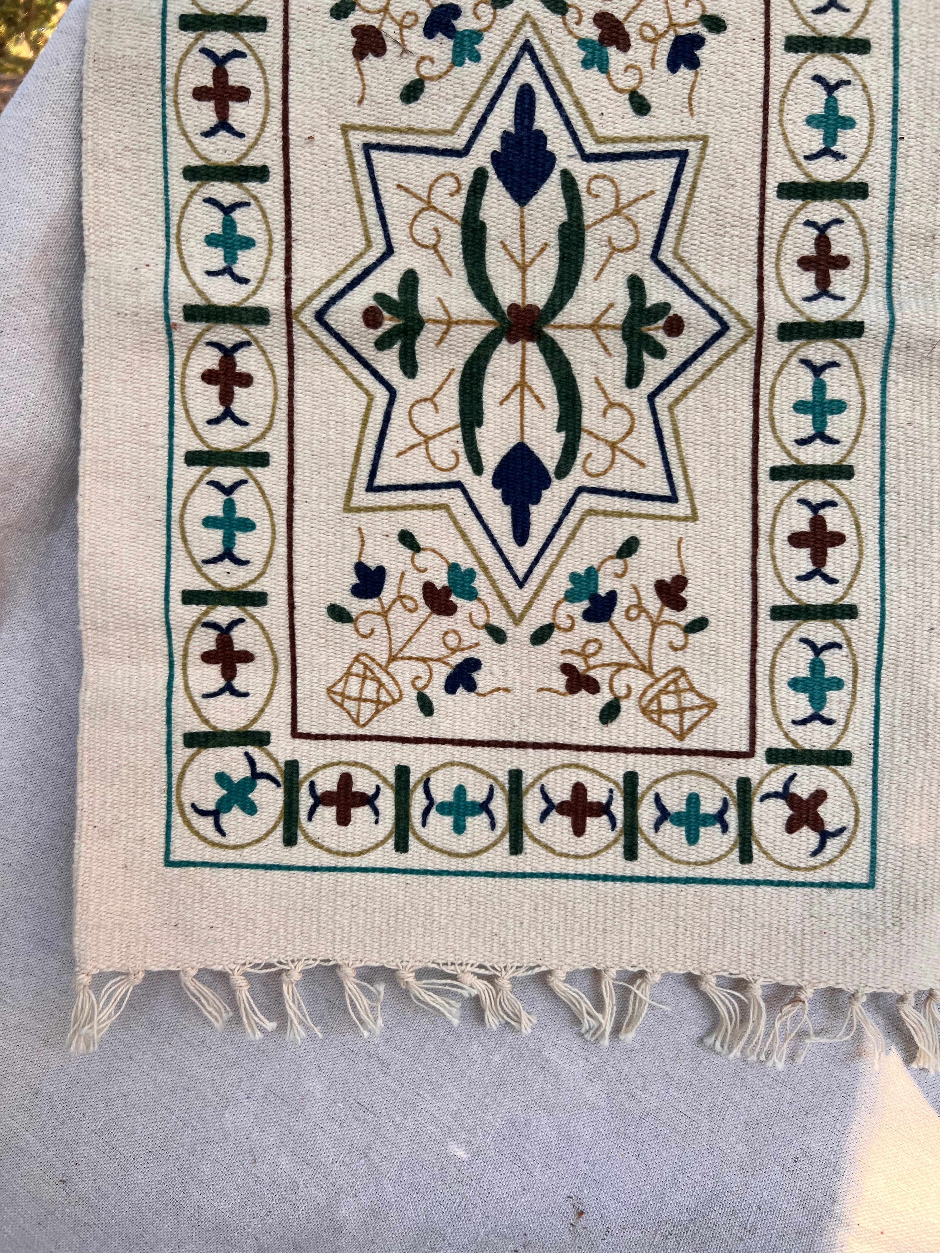 Vintage Textile Mat