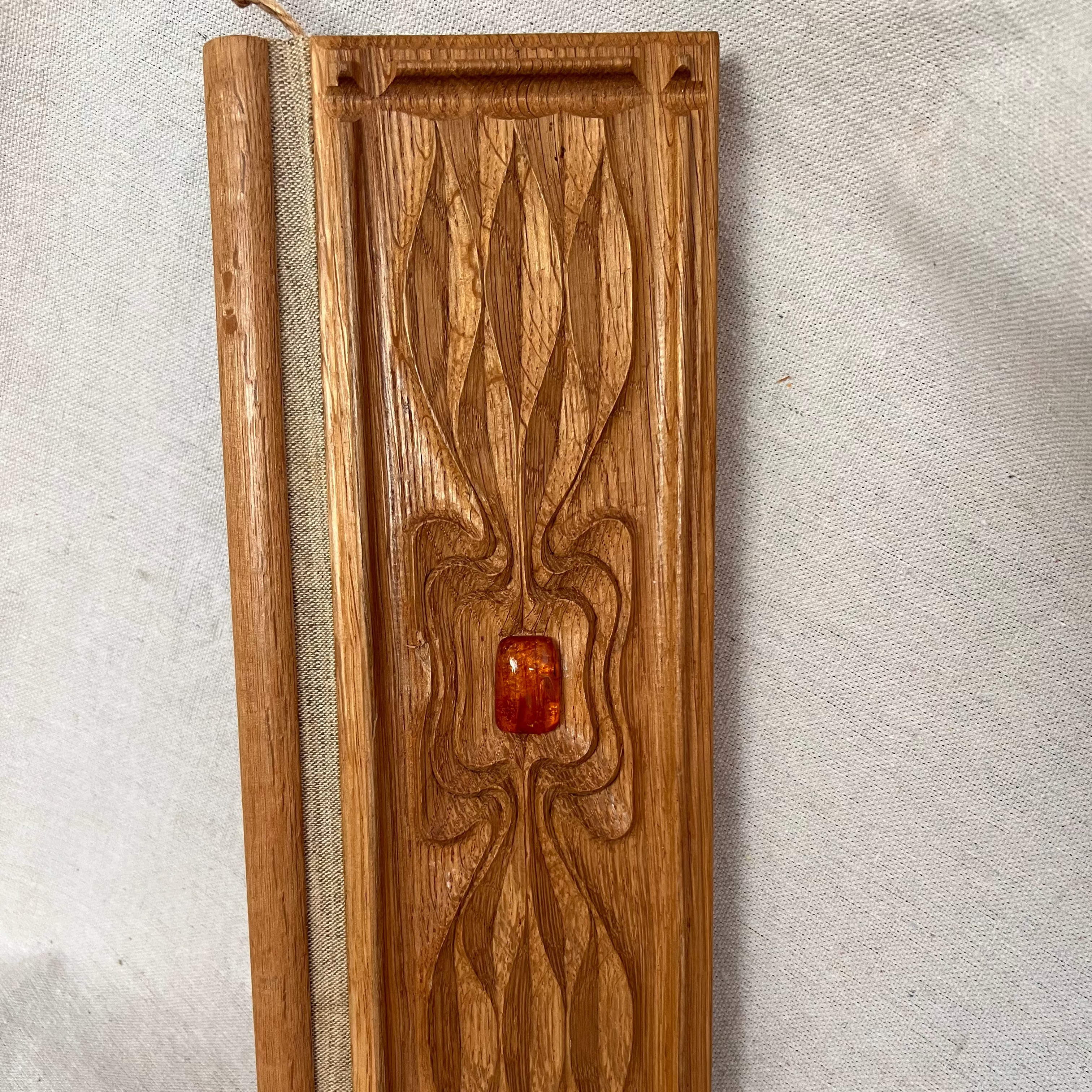 Vintage Wood Cover Address Book