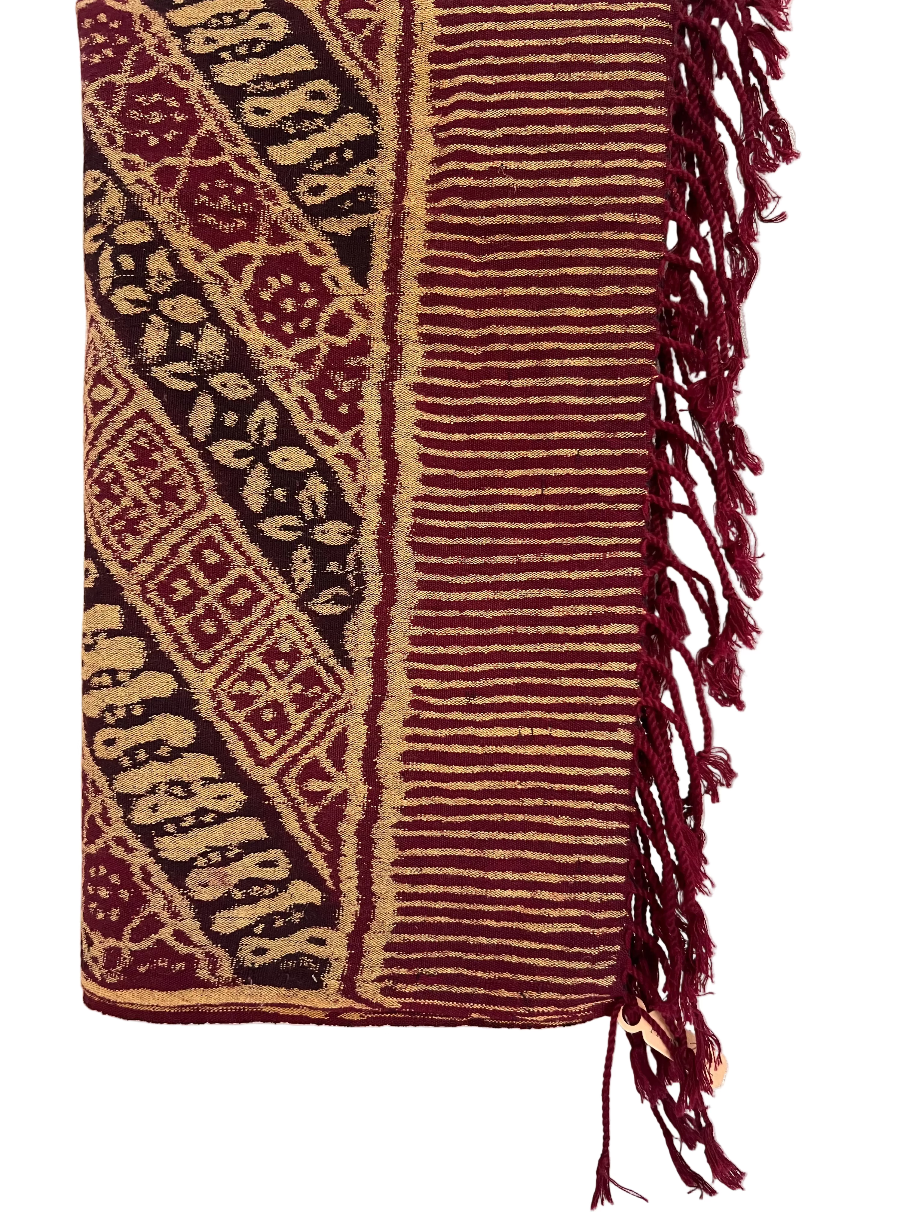 Ethnic Fringe Scarf