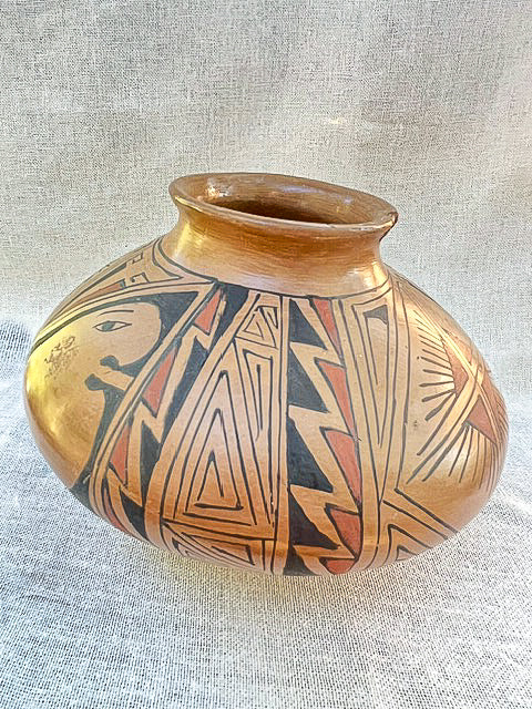 Vintage Southwestern Pueblo Pottery Jar