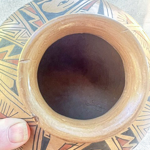Vintage Southwestern Pueblo Pottery Jar
