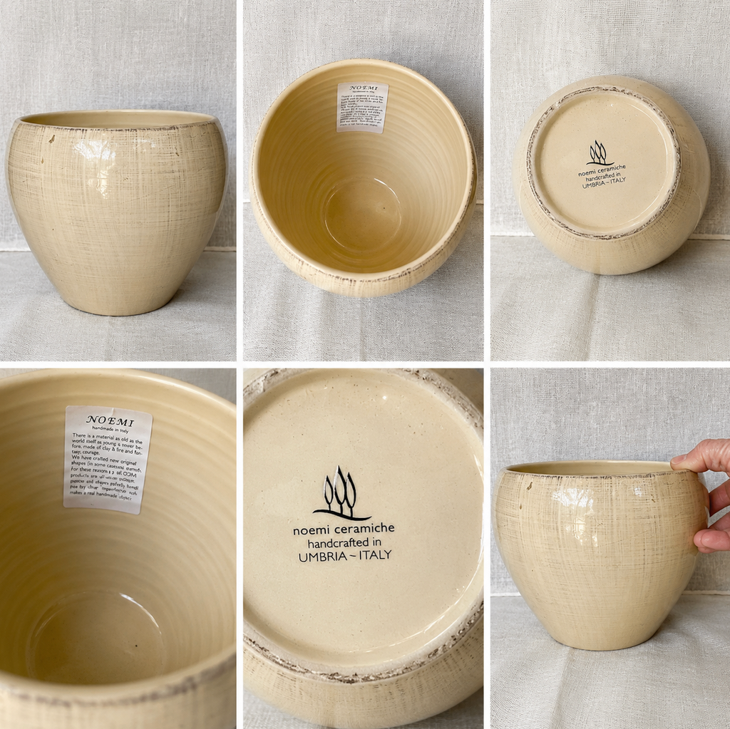 Vintage Noemi Ceramiche Italian Pottery Planter