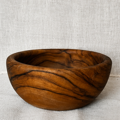Hand Turned Olive Wood Bowl