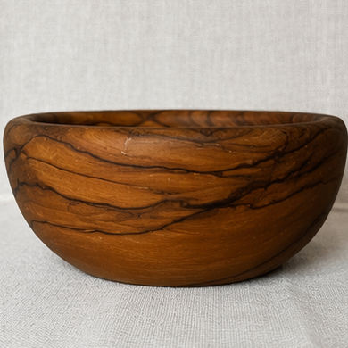 Hand Turned Olive Wood Bowl