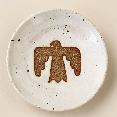 Vintage Thunderbird Dish