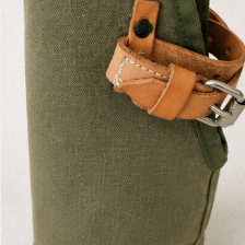 Vintage U.S. Military Olive Drab Canvas Utility Pouch – ESTEX MFG. Co. Field Equipment Carrier – 1980s