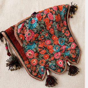 Vintage Handwoven Tribal Textile Crossbody Bag – Artisan Boho Shoulder Purse with Tassels & Coin Details