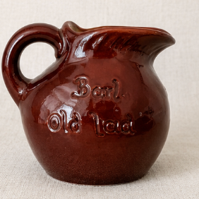 Vintage Burlington Ware "Barl Old Lad" Character Jug / Toby Pitcher – England