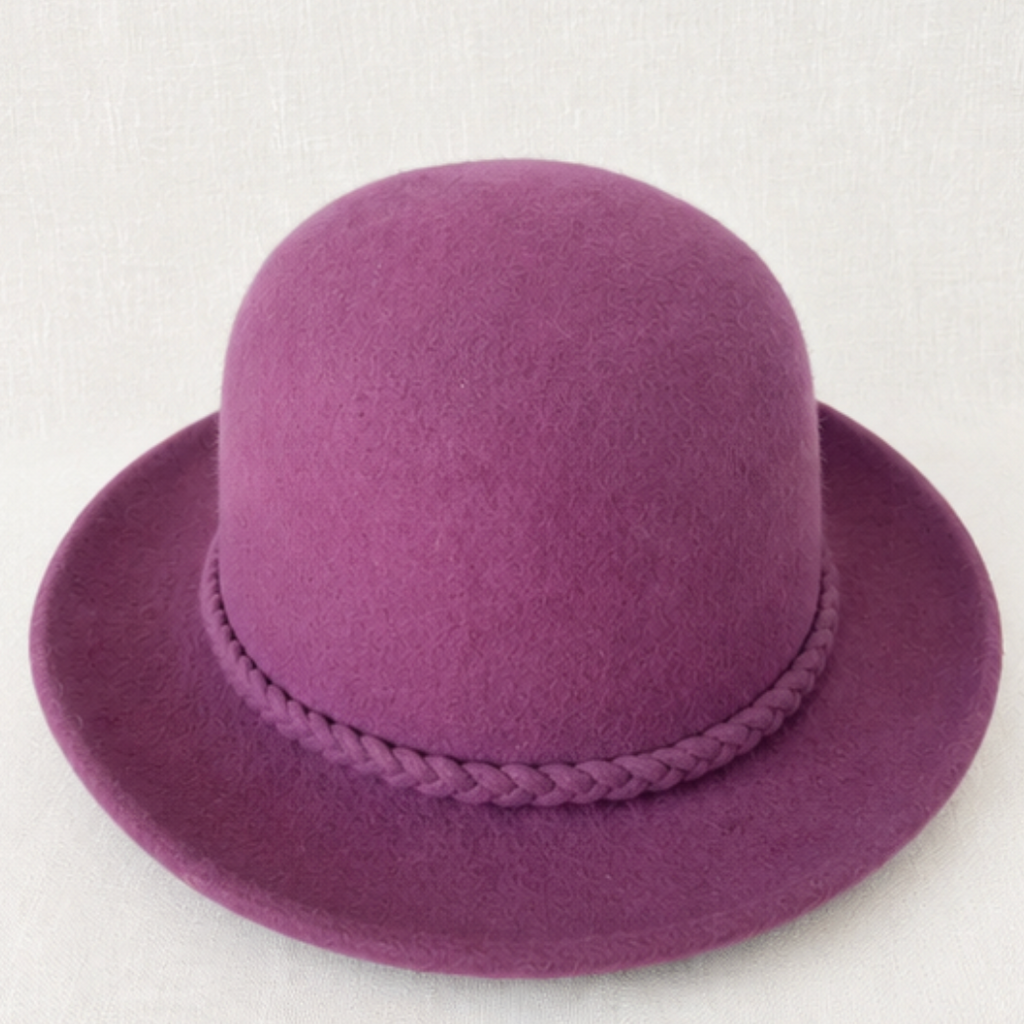 Hand Made Felted Bolo Hat