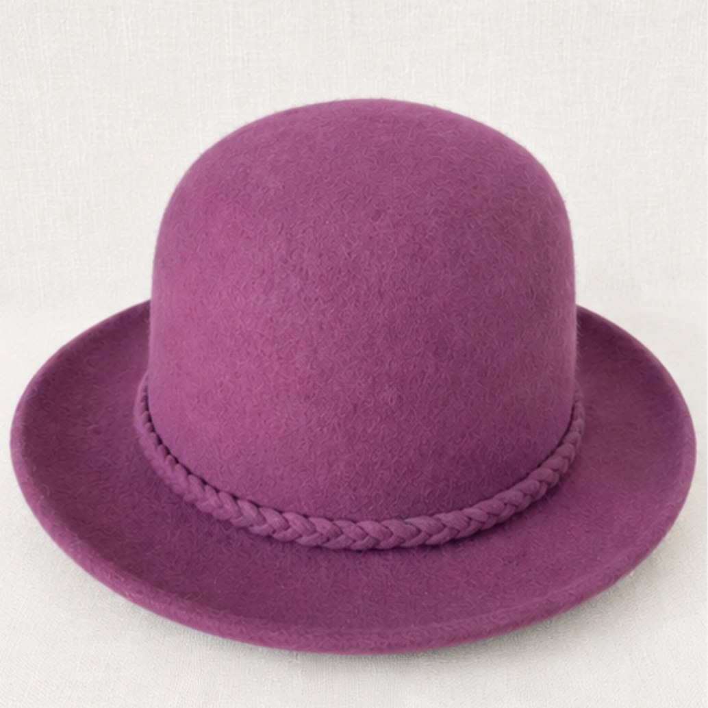 Hand Made Felted Bolo Hat